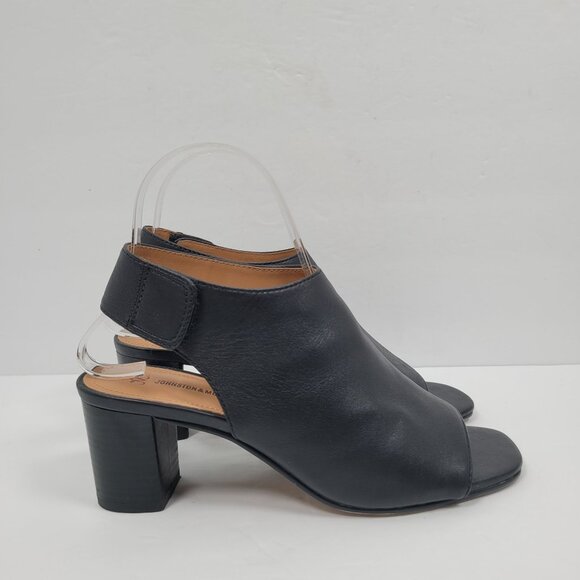 Johnston & Murphy Evelyn Women's Black Open Toe Bootie US Size 6M - Picture 1 of 8